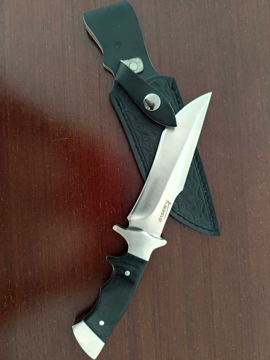 Coleção: Faca Survivor/ tática, gume 15cm, total 27 cm, para campismo ou aventura natureza, extrema dureza de gume, W203