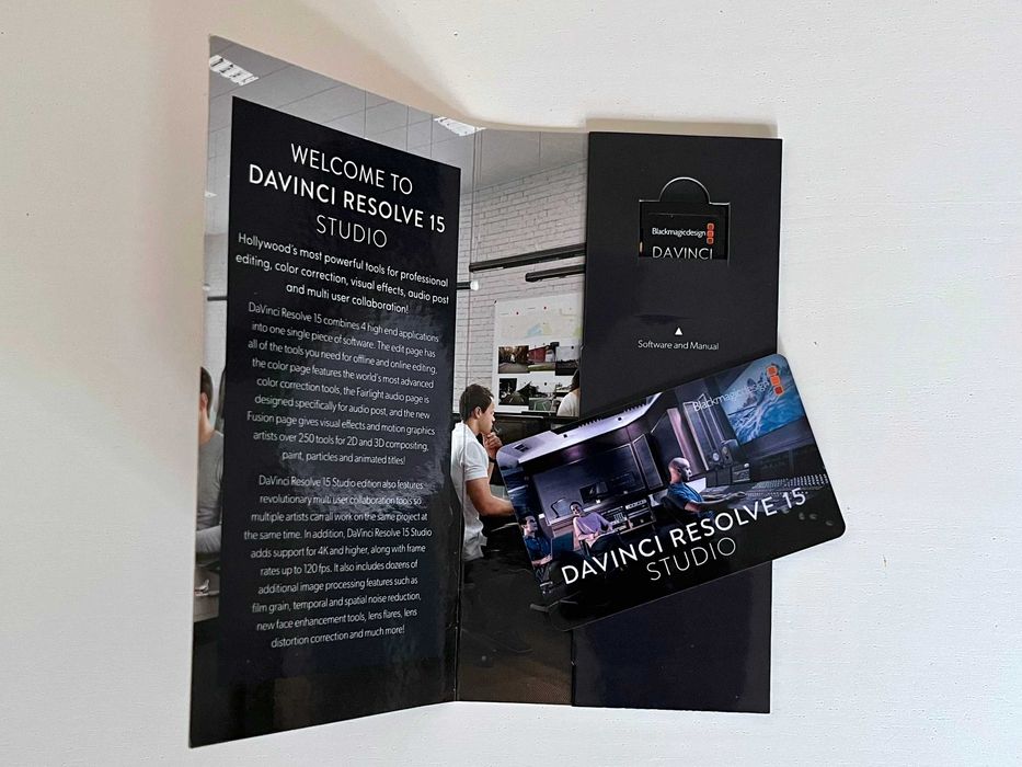 DaVinci Resolve 20 Studio - Software