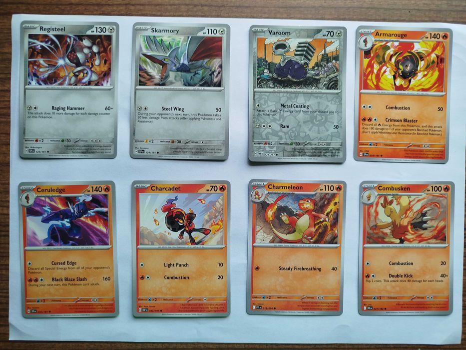 Cartas Pokémon TCG Bu 1.1