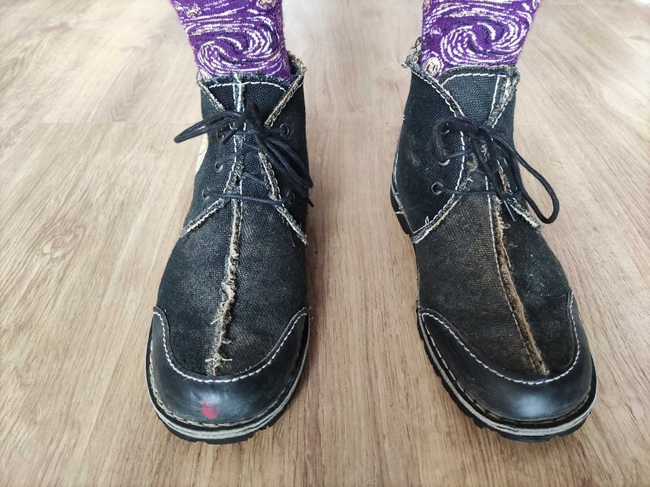 Botas em cânhamo - Live without dead time