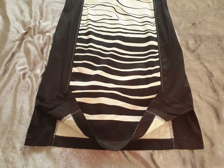 Sukienka 90% bawełna, zebra, rozmiar S/M