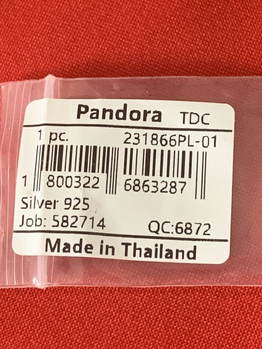 Anel Pandora prata 925, com etiqueta e caixa original