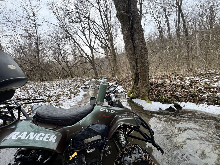 Крутейший Emobili Crafter ranger электро квадроцикл 2.5 квт