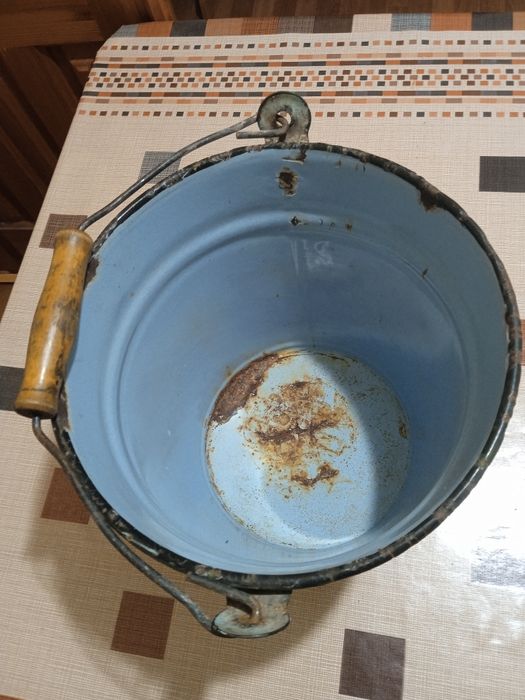 Ведро 6 л эмалированное