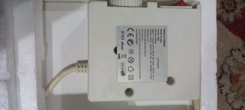 Aquecedor painel baixo consumo 425w