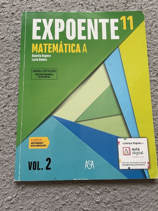 volume 2 expoente 11 mat A