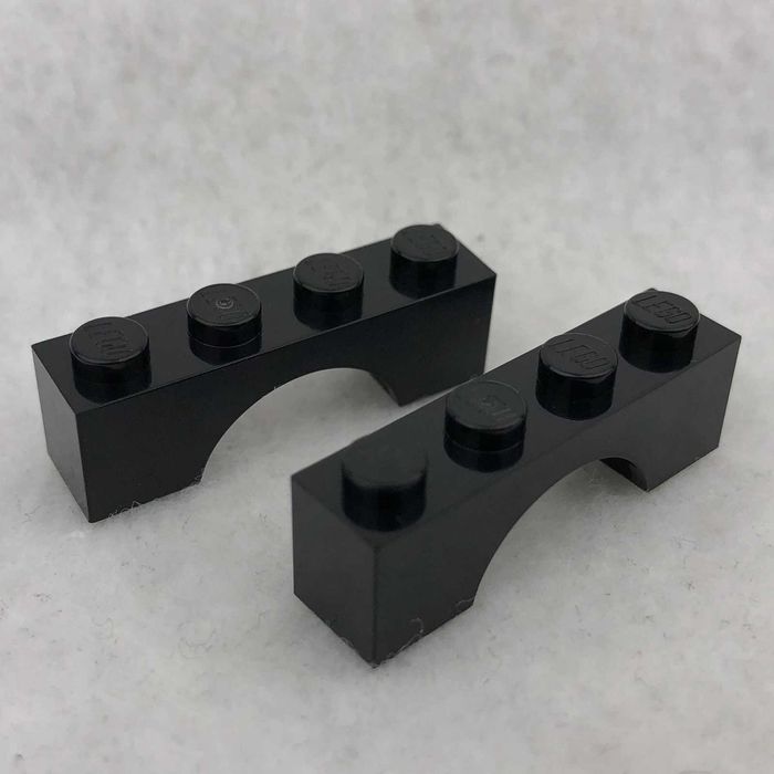 LEGO Łuk most 1x4 czarny 365926 3659