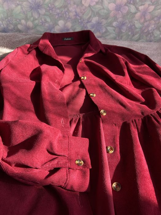 Плаття вельветове