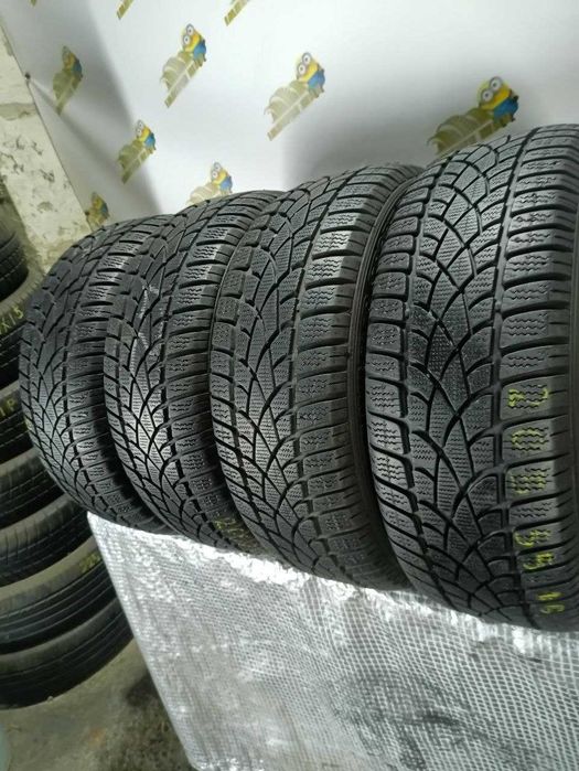 Шини Dunlop 205/55R16. 4шт. Зима 2023р (0722)