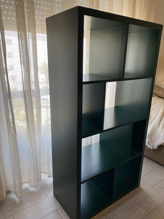 Estante IKEA KALLAX verde escura