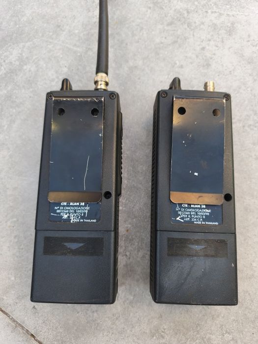 Zestaw Alan 38 ręczniak Cb radio
