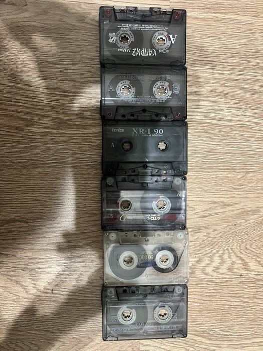 Аудиокасеты новые и б/у