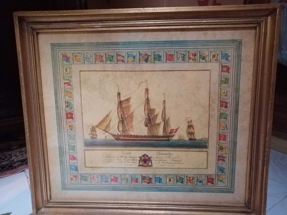 Quadros antigos em boas condições