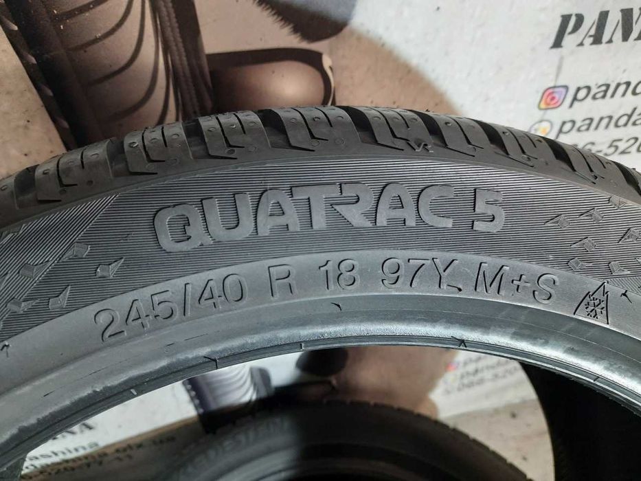 Шини 8мм 245/40 R18 VREDESTEIN Quatrac 5 всесезон сток