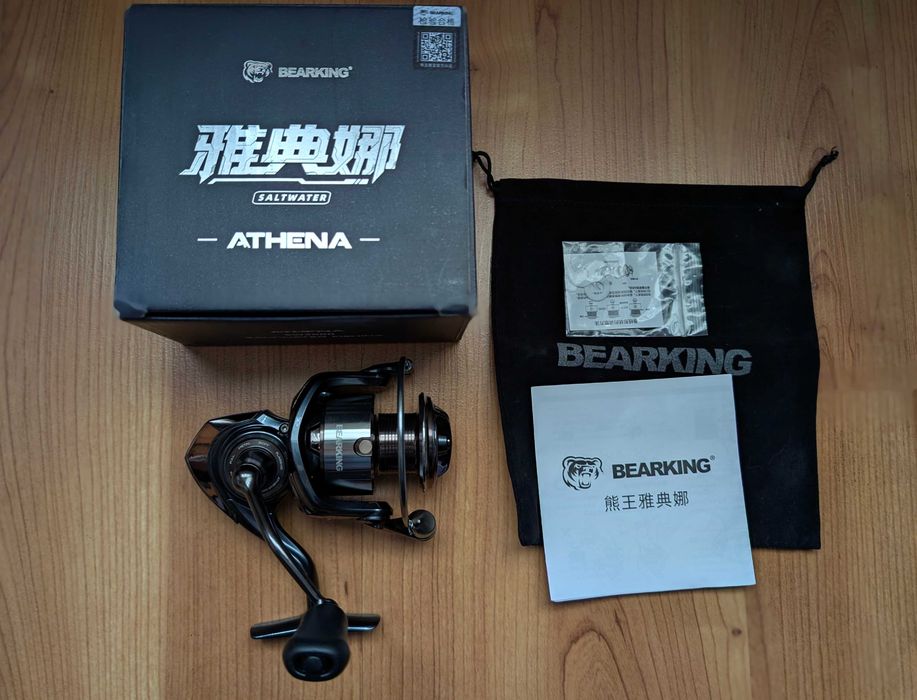 Катушка рыболовная Bearking Athena SW 3000 Алюминий X-ship 10+1