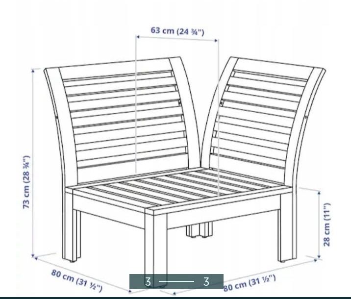 Siedzisko na balkon_ogród