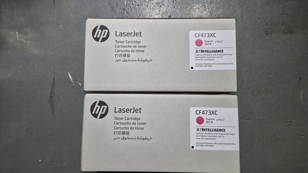 Toner hp  CF473X magenta 2 sztuki  w cenie 1. Okazja