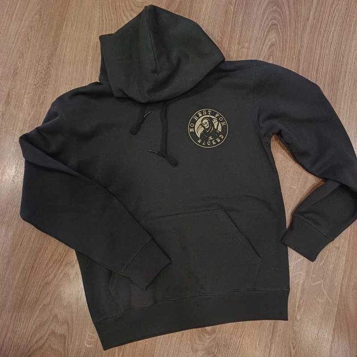 Hoodie Sweat c/ Capuz No Rest For The Wicked Cinza Escuro
