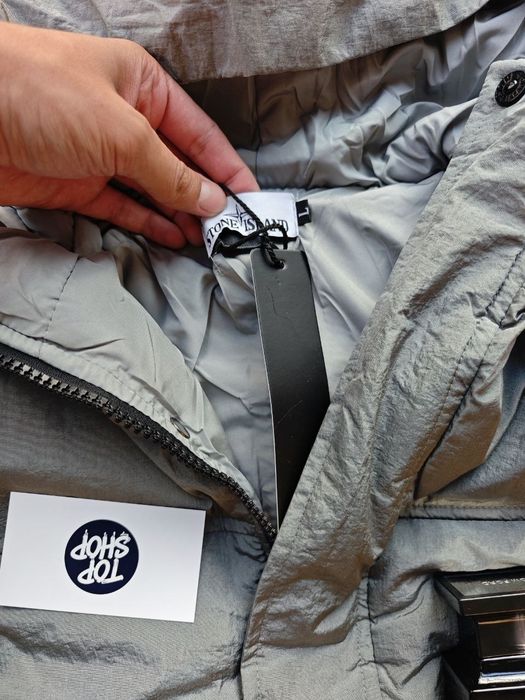 Stone Island зимовий пуховик Мужской пуховий парка пуховик стон айленд Stone Island Nylon Metal  куртка парка куртка на зиму