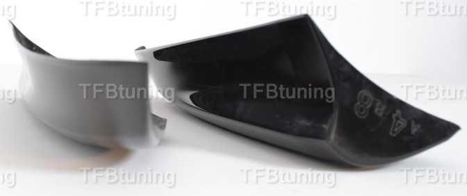 Dokładki zderzaka tył 2-cz A4 B8 TFB TUNING