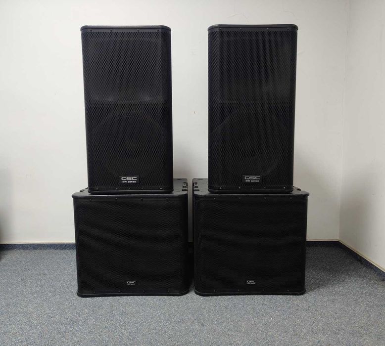 QSC | KLA181 + KW152 | Aktywny | Pokrowce | Nowy: 42 tys |