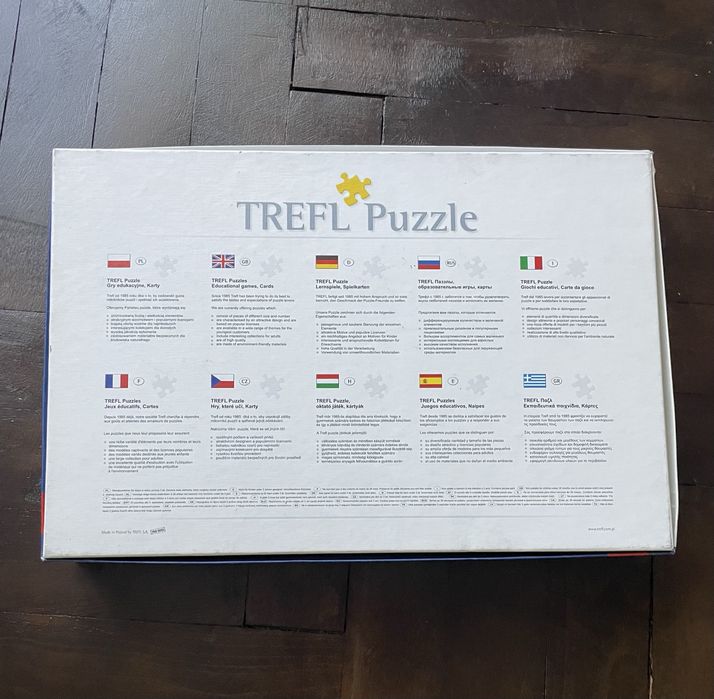Puzzle 2000 sztuk Wieża Eiffla