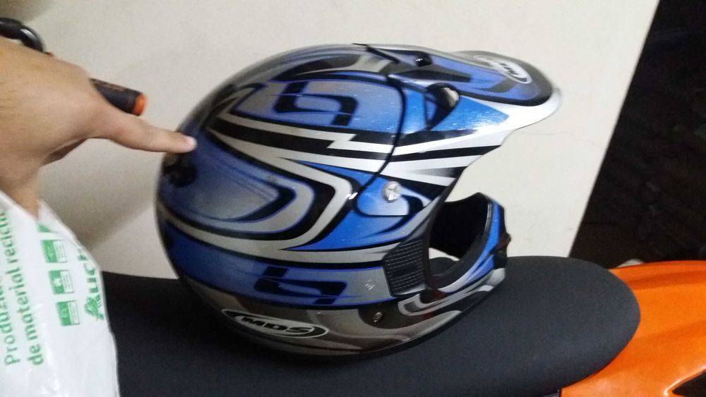 Capacete, Fato, Joalheiras motocross enduro