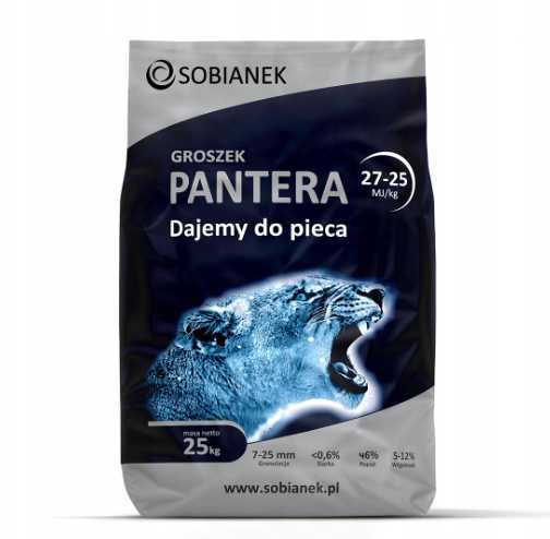 groszek PANTERA * Sobianek * kaloryczność 25-27 MJ/kg * worki 25kg