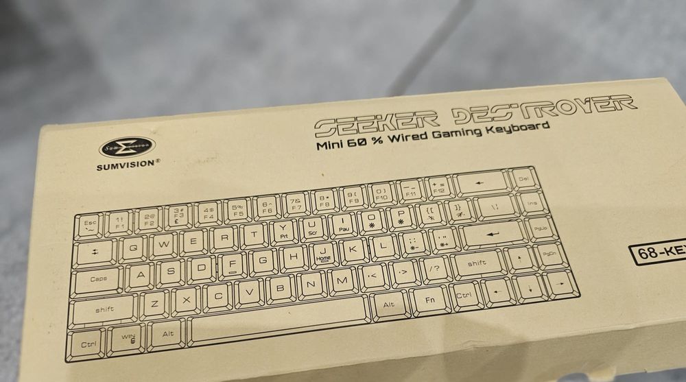 Klawiatura gemingowa mechaniczna podswietlana