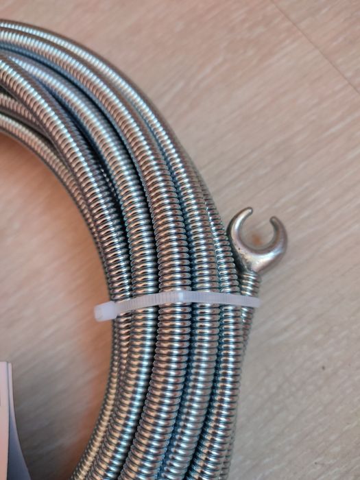 Трос сантехнический для чистки труб  5 м. 10 м