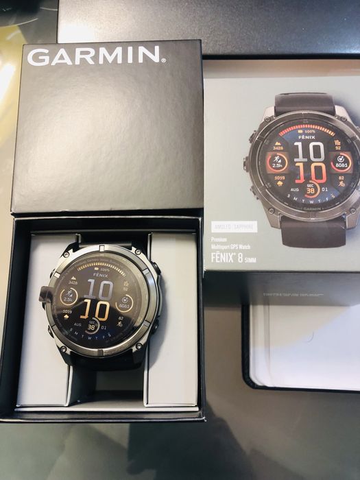 Garmin Fenix 8 Amoled Zafiro 51mm