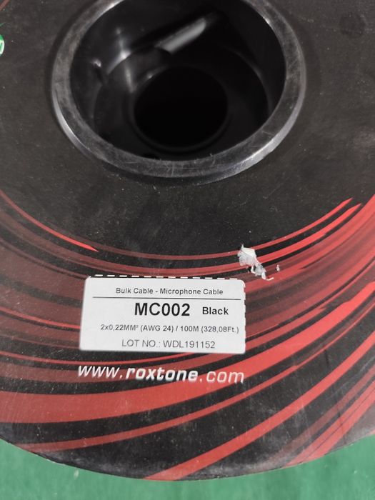 Kabel mikrofonowy Roxtone MC002