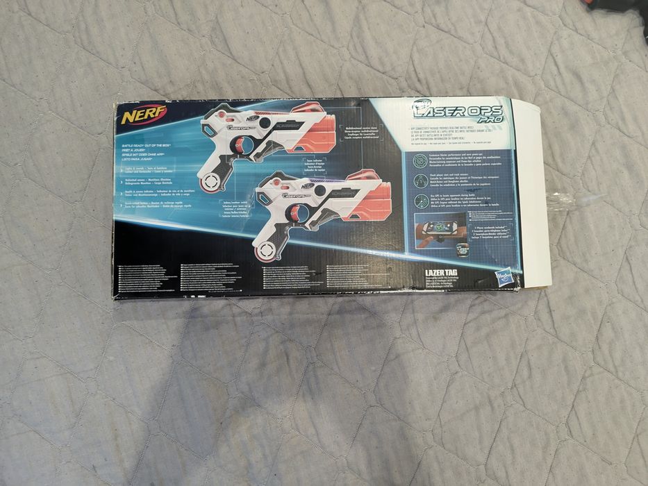 Nerf Laser Ops Pro AlphaPoint 2-Pack — лазертаг, 2 бластери, Hasbro