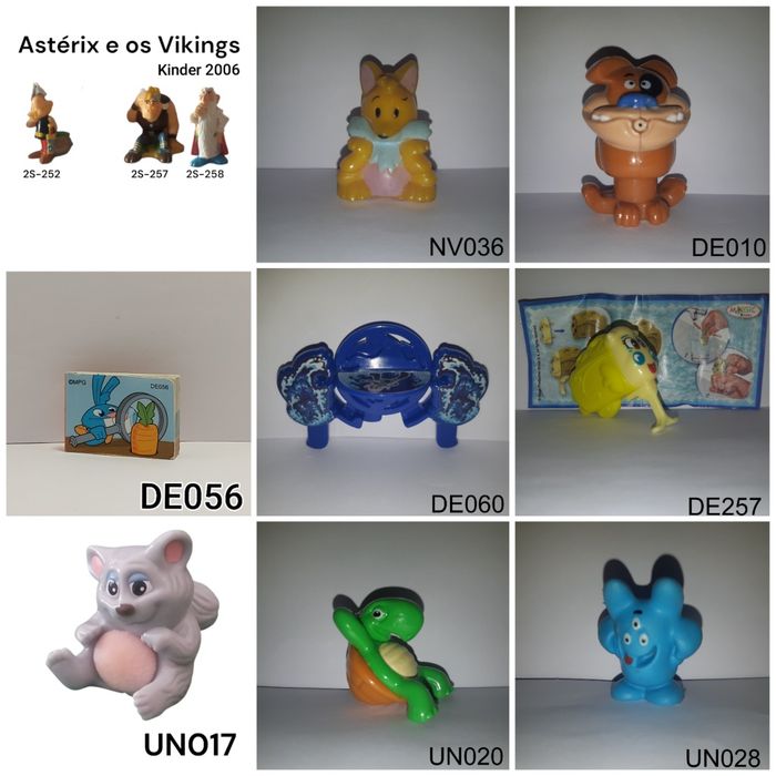 coleção Kinder surpresa-Bonecos (Lote 1)