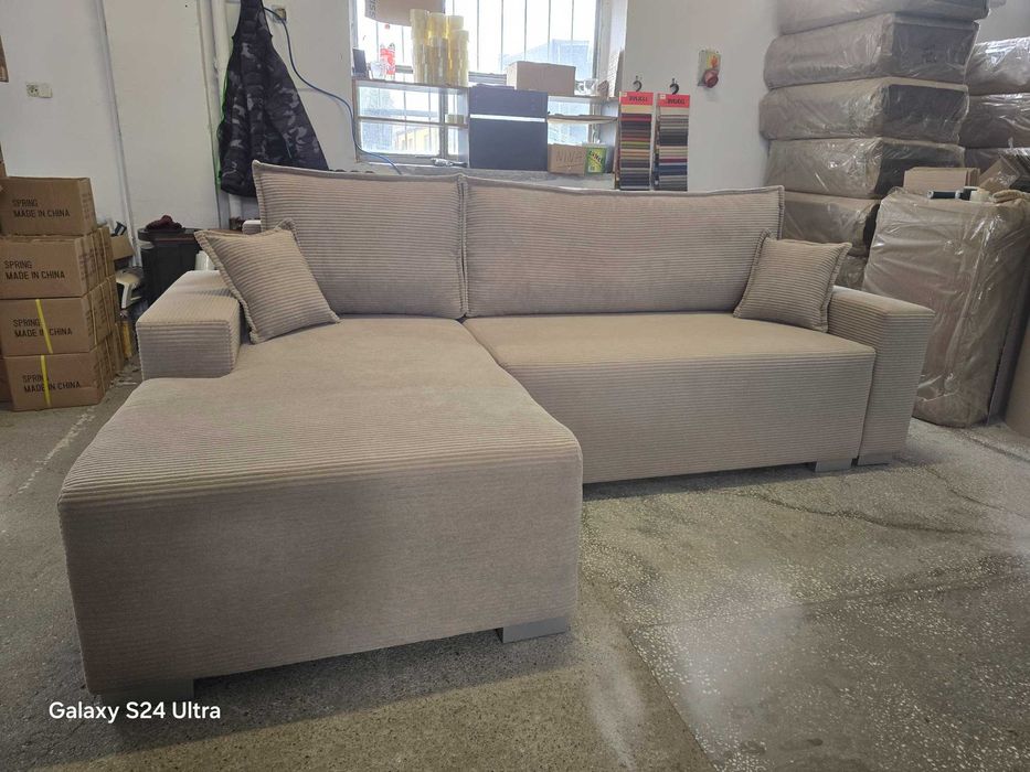 Narożnik RELAX na sprężynach miękki narożnik do spania