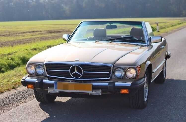 Auto do ślubu Mercedes SL  3800 R 107  cabrio