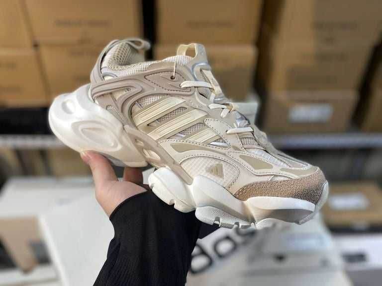 ‼️ БЕЗ ПЕРЕДОПЛАТИ ‼️Кроссовки Женские Adidas Vento XLG Runner Deluxe Beige /Кросівки Жіночі Адідас Венто