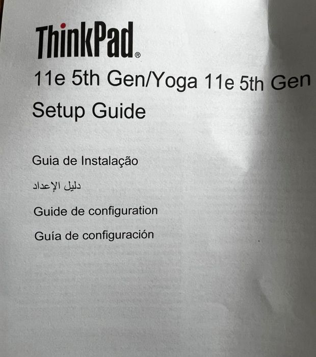 Laptop ThinkPad 11e Gen 5 ,laptop dla studentów