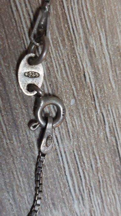 Colar de prata com estrela