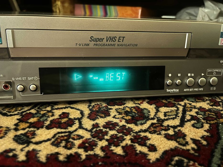 Відеомагнітофон S-VHS JVC HR-S6850 (Hi-Fi Stereo, Японія/Німеччина)