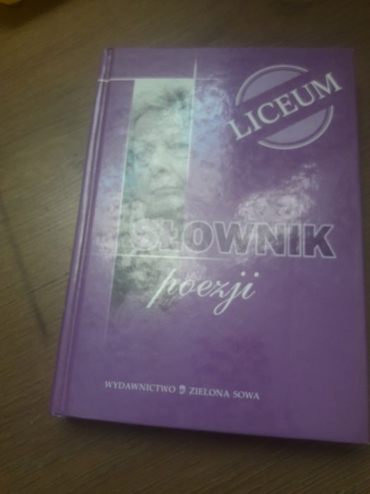 Słownik liceum  poezji