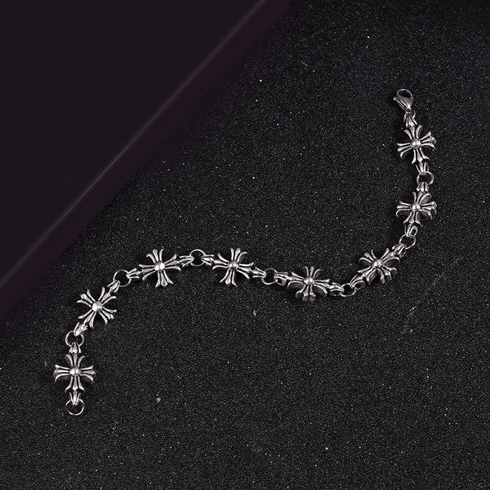 !АКЦІЯ!  Браслет Chrome Hearts | Браслет  Хром Хартс з хрестиками