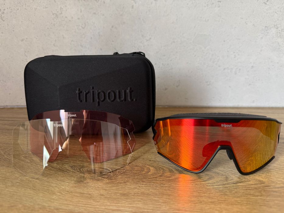 Okulary sportowe Tripout Infinity + wymienne szybki