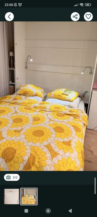 Łóżko składane z oświetleniem