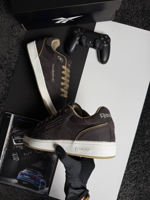 Чоловічі кросівки рібок Reebok Club C Brown White [41-46]