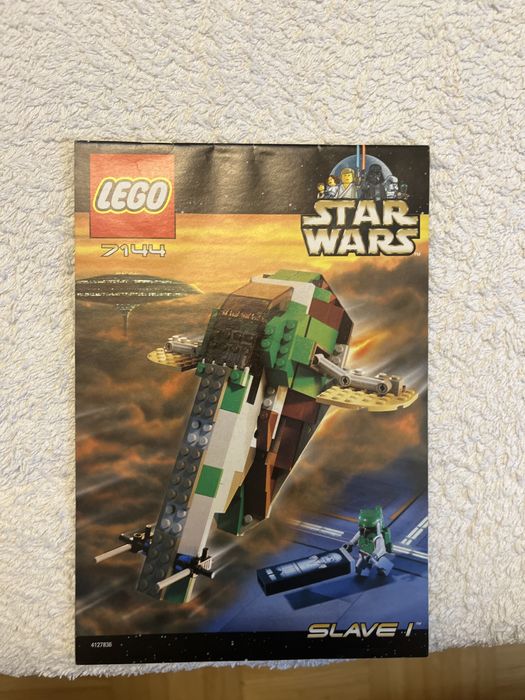 Zestaw Lego 7144 Slave 1 star wars + Instrukcja!
