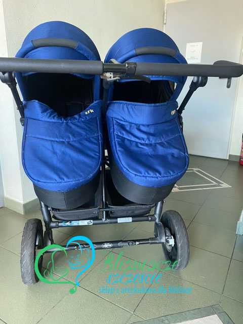 Wózek dla bliźniąt 2w1 KOMIS