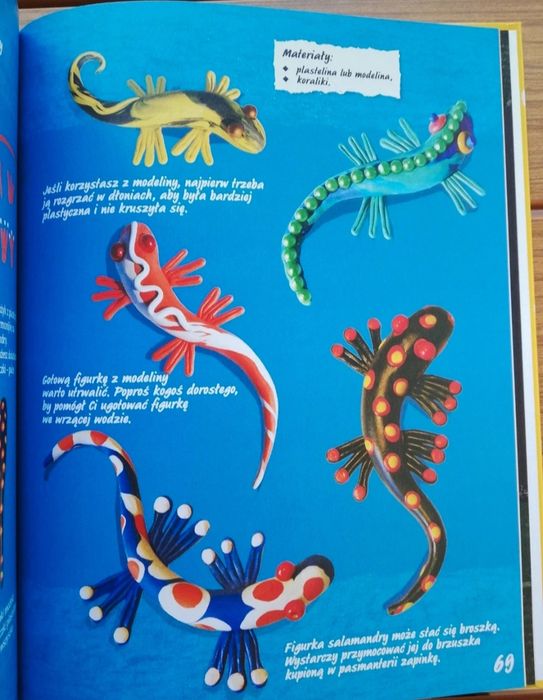 Wszystko co można zrobić z modeliny plasteliny koralików