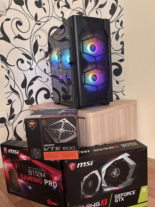 Ігровий ПК MSI Gaming / i7 / GTX 1660 Gaming X / 16GB DDR4 / SSD Samsung