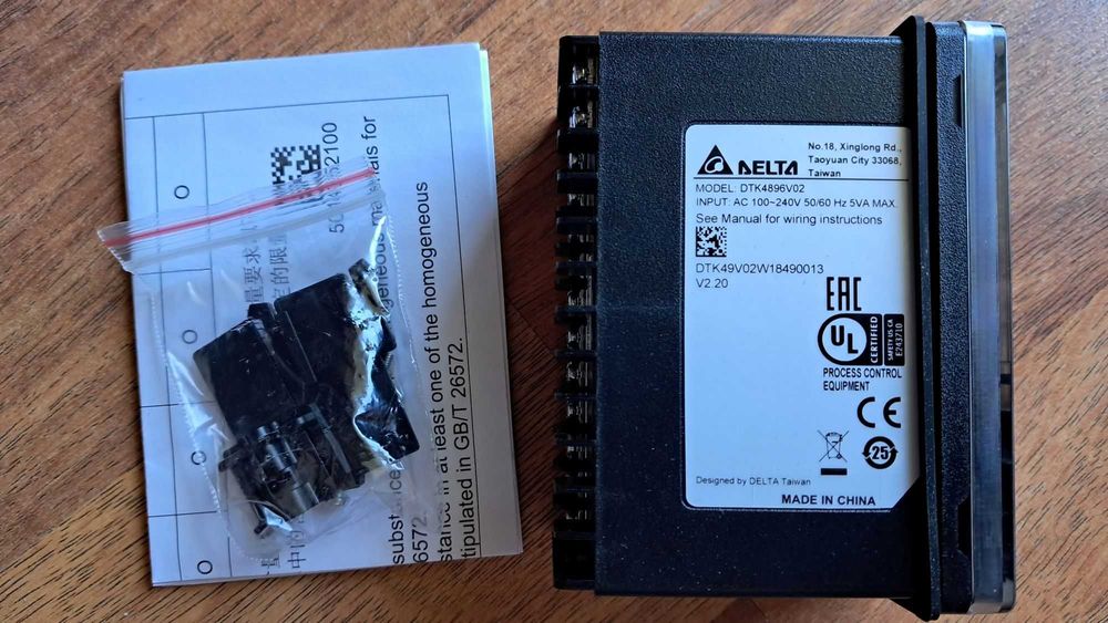 Regulator Temperatury Delta Electronics DTK4896V02